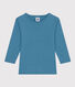 T-shirt a maniche lunghe in cotone