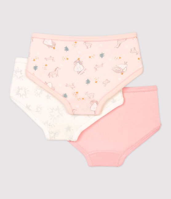 Confezione da 3 slip bambina glitterati variante 1