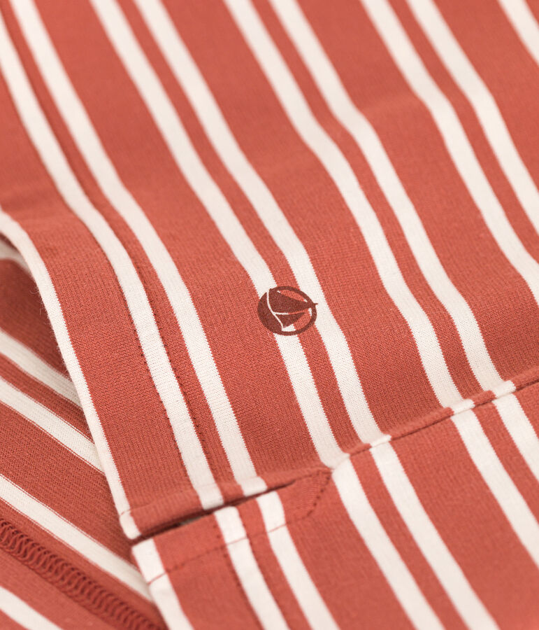 T-shirt LE BOXY in cotone rigato donna FAMEUX/ AVALANCHE