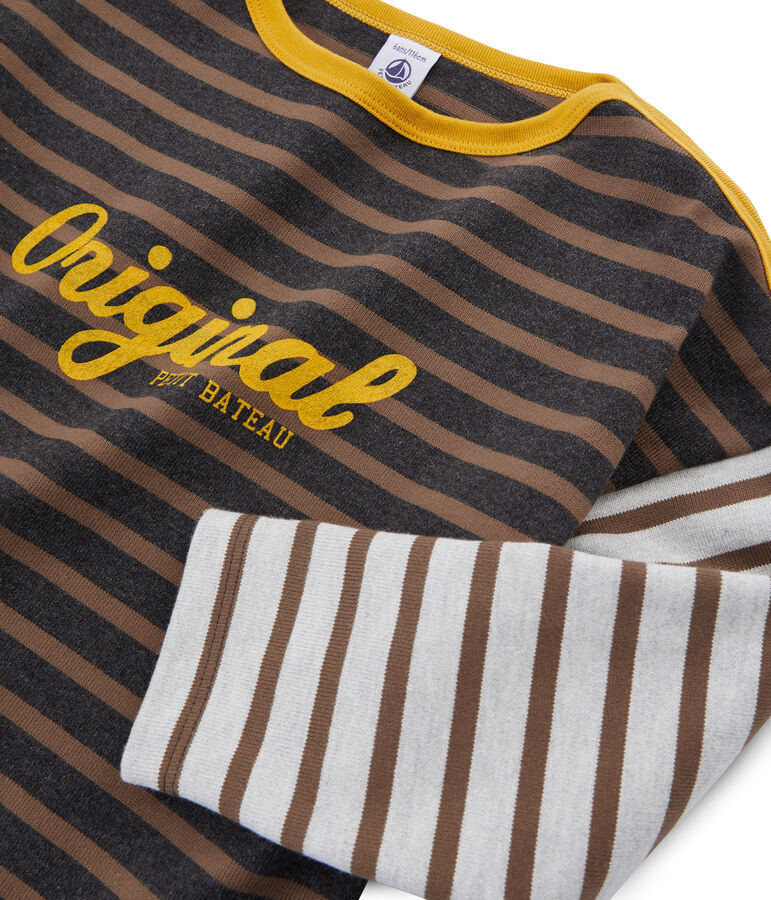 Marini&egrave;re bambino grigio/marrone