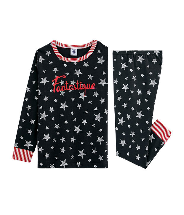 Pigiama bambino a costine grigio/grigio