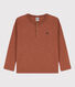 T-shirt bambino a maniche lunghe in cotone