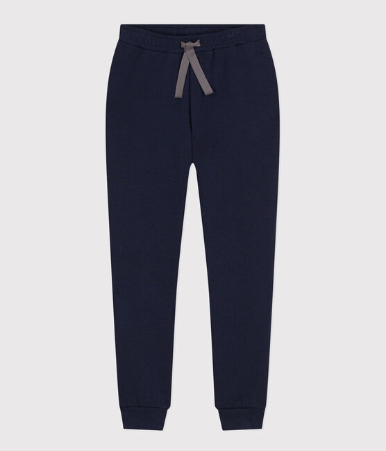 Pantaloni in cotone spesso donna blu SMOKING