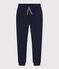 Pantaloni in cotone spesso donna blu SMOKING