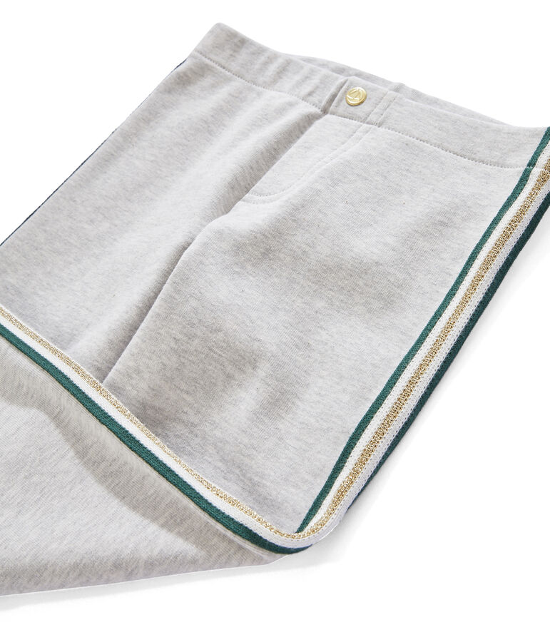 Jegging bambina grigio BELUGA CHINE