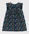 Abito bebè senza maniche in jersey leggero blu MEDIEVAL/bianco MULTICO