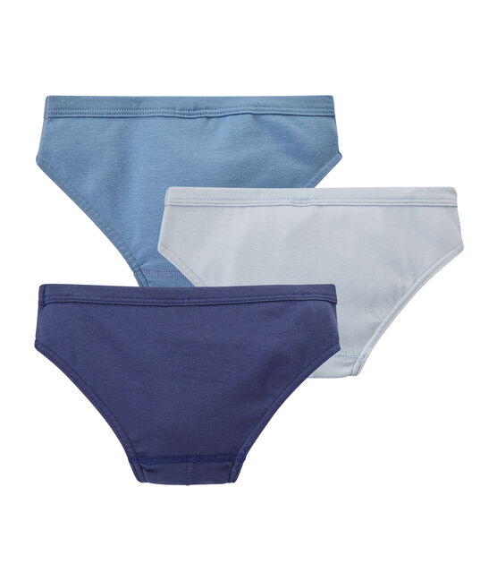 Lotto di 3 slips per bambino tinta unita bianco LOT