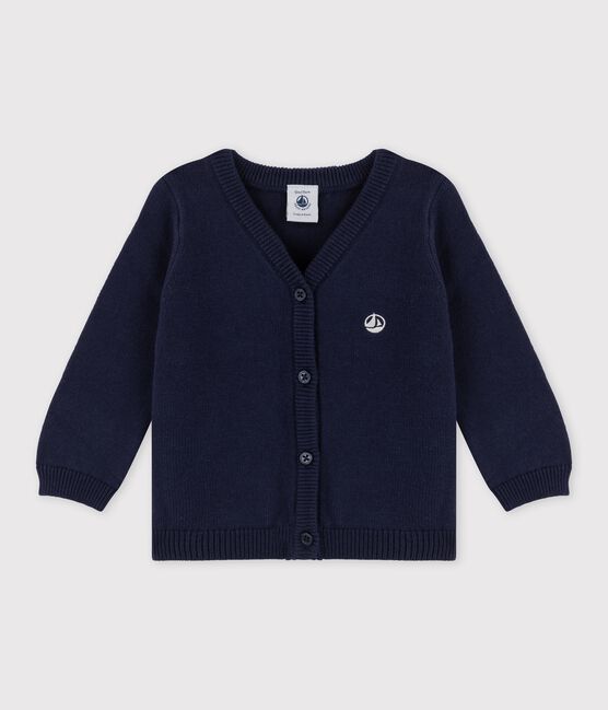 Cardigan in tricot bebè blu SMOKING