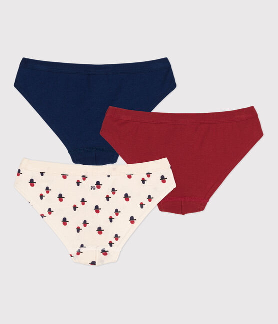 Confezione da 3 slip bambino in cotone variante 1