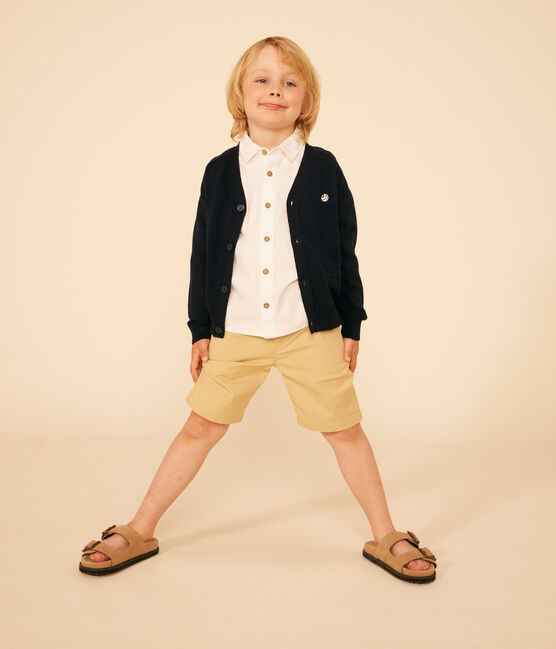 Cardigan in cotone bambino blu SMOKING