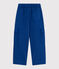 Pantaloni cargo in lyocell tinta unita bambino blu INCOGNITO