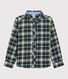 Camicia bambino a scacchi