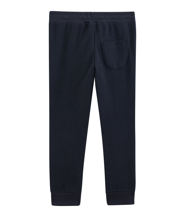 Pantalone in maglia da bambino blu