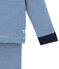 Pigiama per bambino blu LIMOGES/bianco MARSHMALLOW