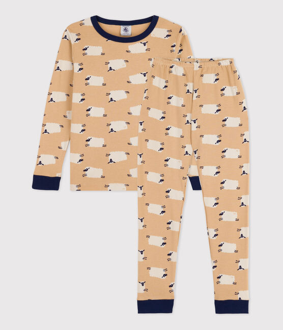 Pigiama snugfit bambina / bambino in cotone TRENCH/ MULTICO