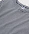 T-shirt girocollo iconica in cotone a righe Donna blu SMOKING/bianco MARSHMALLOW