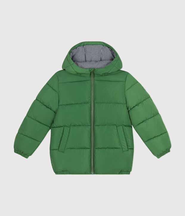 Piumino bambino unisex verde