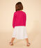 Cardigan in cotone bambina rosa DELHI