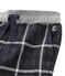 Pantalone in maglia a scacchi da bambino nero CITY/blu SMOKING/ MARSHMALLOW