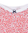 Camicia da notte bambina stampata bianco ECUME/bianco MULTICO