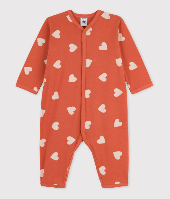 Tutina pigiama senza piedi bebè in cotone BRANDY/ AVALANCHE