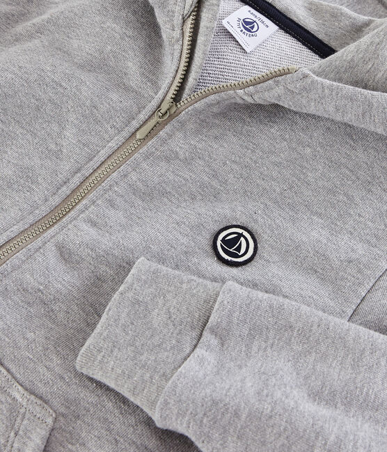 Felpa con cappuccio bambino grigio SUBWAY CHINE