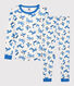Pigiama snugfit animali bambino in cotone