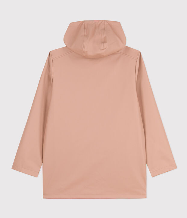 Iconico impermeabile cerato realizzato con materiali riciclati beige