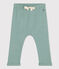 Pantaloni in jersey spesso per bebè verde PAUL