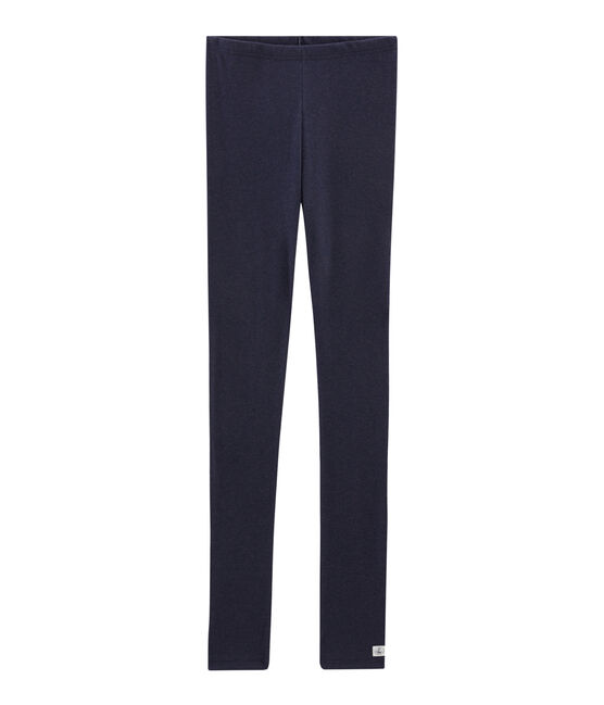 Legging caldo donna blu SMOKING