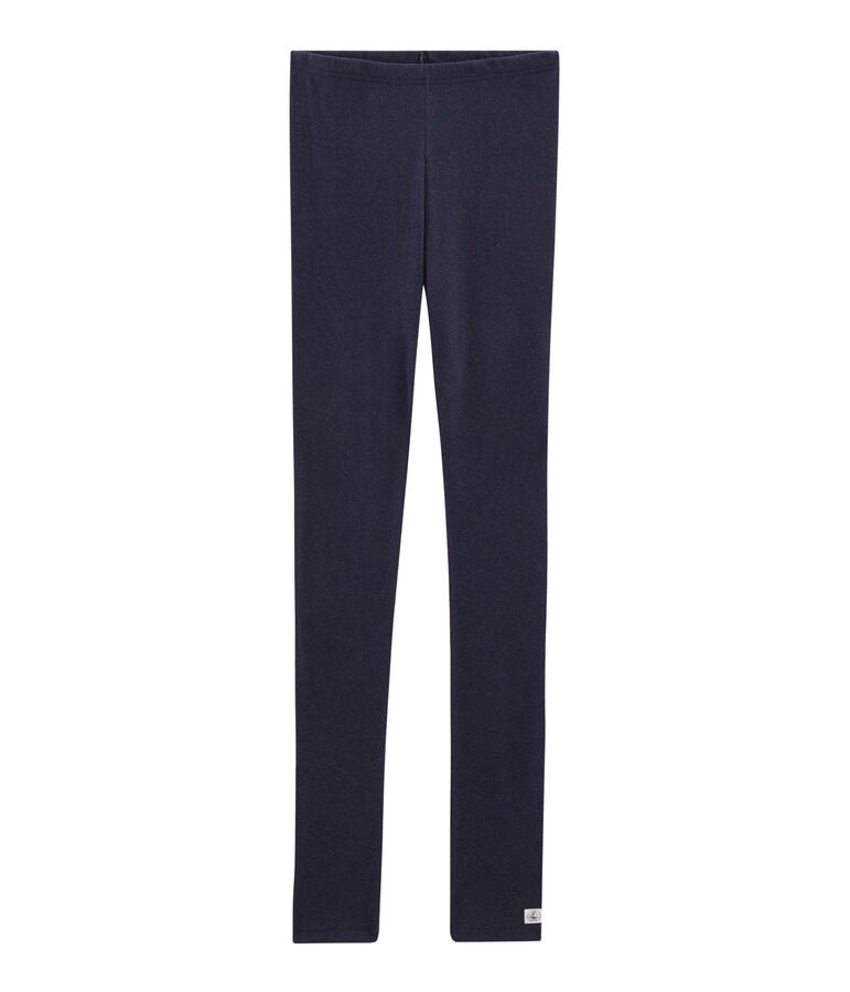 Legging caldo donna blu