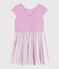 Abito da cerimonia in crêpe e tulle bambina rosa BOHEME