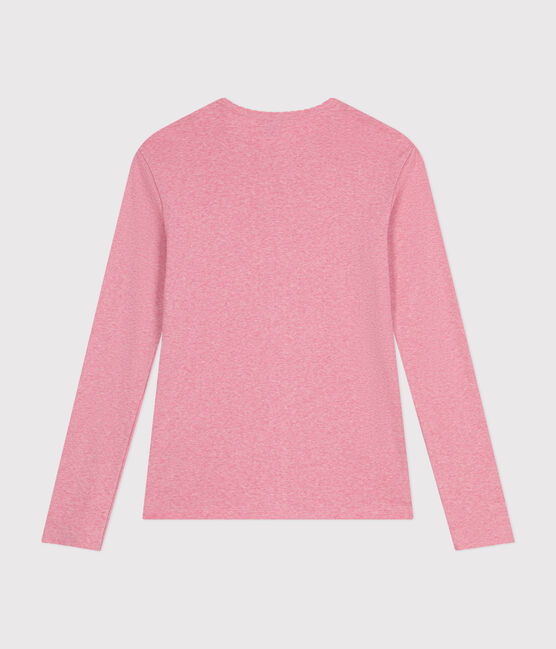 T-shirt L'ICONIQUE cocotte in cotone Donna rosa ROSELINE CHINE