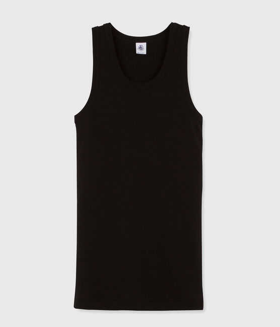 Canottiera iconica in cotone Donna nero NOIR
