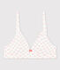 Reggiseno imbottito bambina stampato