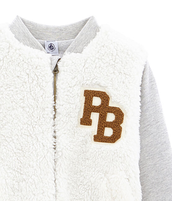 Blouson per bambino grigio BELUGA CHINE