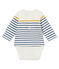 Body tee-shirtML per bebé maschio bianco MARSHMALLOW/bianco MULTICO