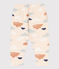 Pantaloni bebè felpati fantasia  bianco AVALANCHE/ MULTICO