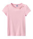 T-shirt bambina con fiocco