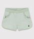 Shorts in spugna bouclette bambina
