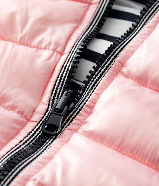 Piumino bebè reversibile rosa MINOIS