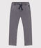Pantalone bambino in denim taglio regular grigio GRIS
