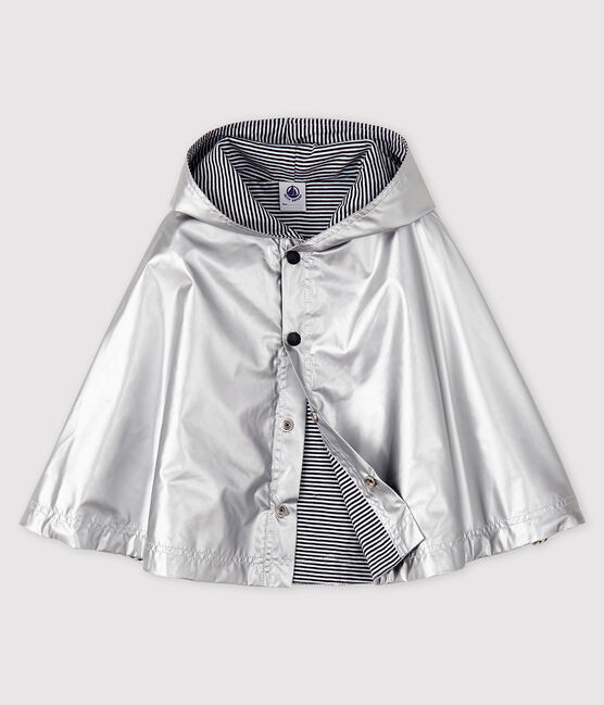 Mantella idrorepellente bebè femmina/maschio grigio ARGENT