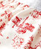 Gonna in felpa bambina bianco MARSHMALLOW/rosso TERKUIT