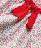 Abito bebé bambina stampato bianco MARSHMALLOW/rosso TERKUIT/ MULTICO