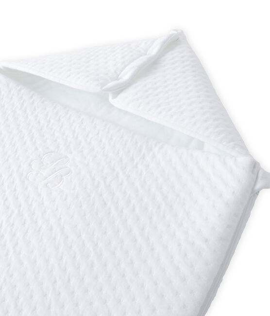 Nido d'angelo per bebè in tubique matelassé bianco ECUME