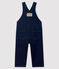 Salopette lunga effetto denim bebè unisex blu JEAN