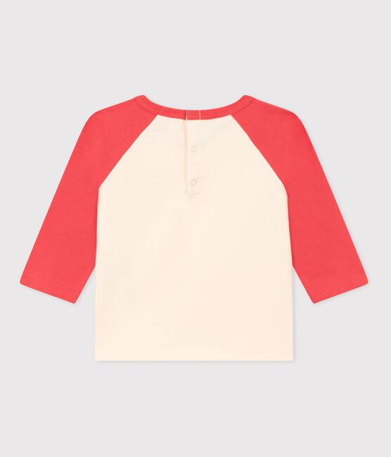 T-shirt a maniche lunghe in jersey per bebè AVALANCHE/ OURSIN