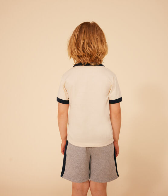 T-shirt in jersey bambino ecru AVALANCHE
