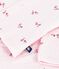 Set lungo 2 pezzi in cotone con stampa a fiori neonato rosa BARELY/ MULTICO